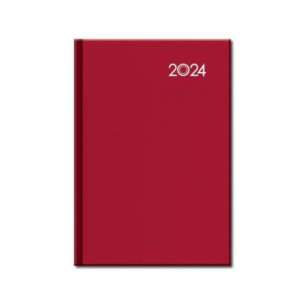 Denný diár A5 - COLORS červený 