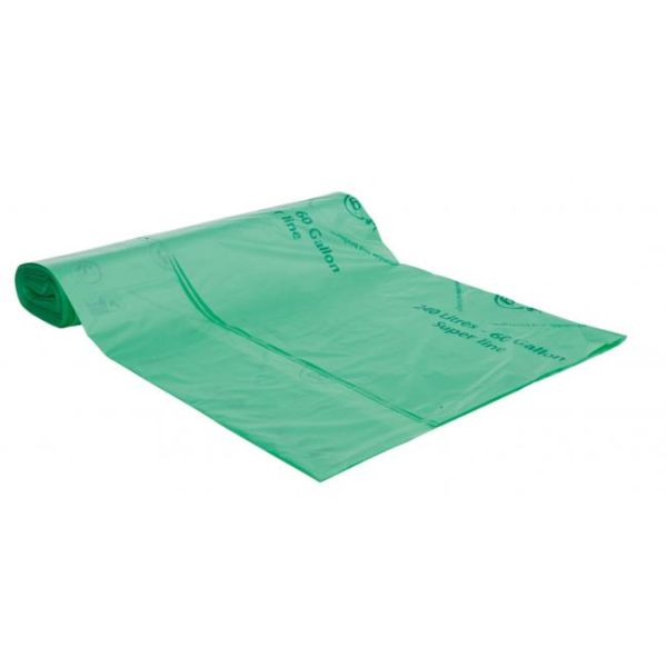 Vrecia kompostovateľné BioBag na odpad 240 ℓ extra pevné 12ks 