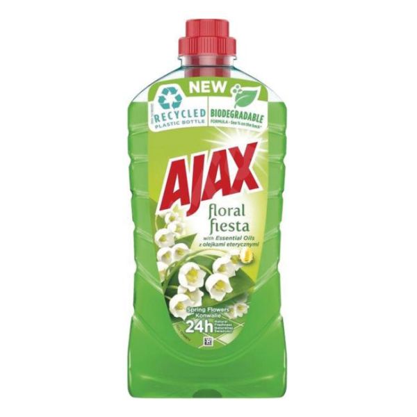 Ajax na podlahy Floral Fiesta 1 l Jarné kvety (zelený) 