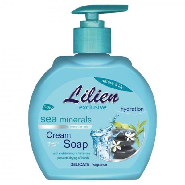 Tekuté mydlo krémove Lilien 500 ml Sea minerals 