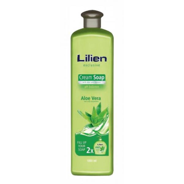 Tekuté mydlo krémove Lilien 1l Aloe vera 