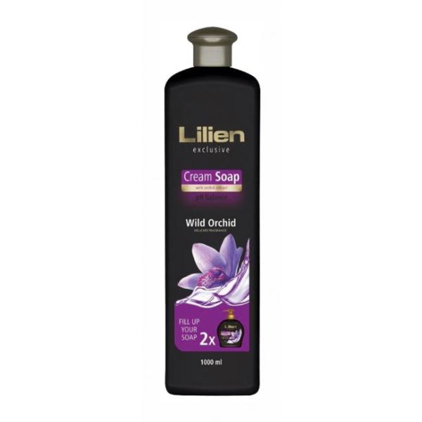 Tekuté mydlo krémove Lilien 1l Wild orchid 