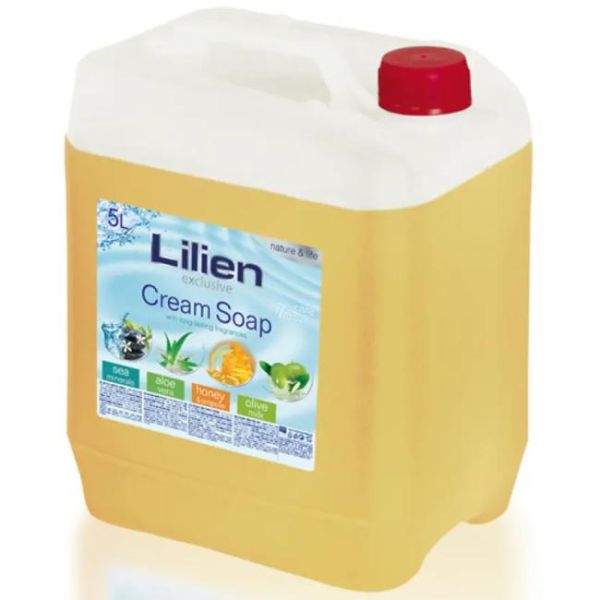 Tekuté mydlo krémove Lilien 5l Honey 