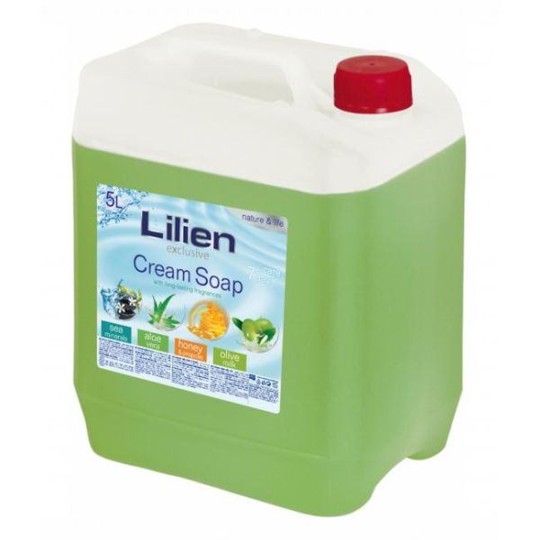 Tekuté mydlo krémove Lilien 5l Aloe vera 