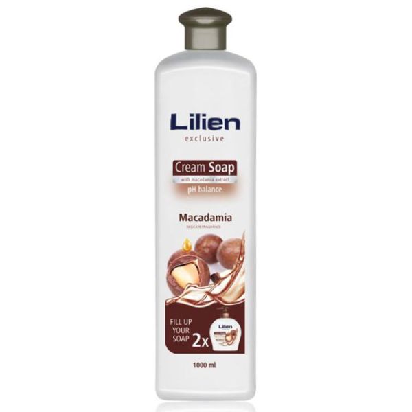 Tekuté mydlo krémove Lilien 1l Macadamia 