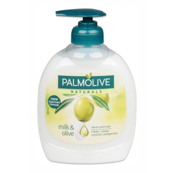 Palmolive tekuté mydlo s pumpičkou 300 ml - Oliva Milk 
