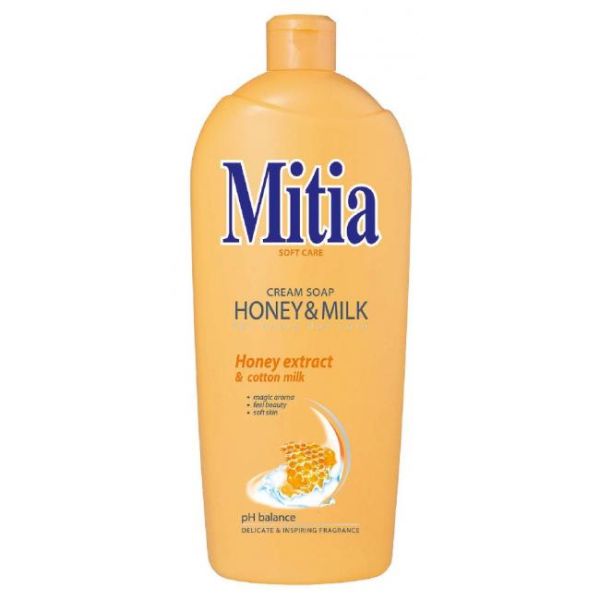 Mitia tekuté mydlo 1 l - Med&Mlieko 
