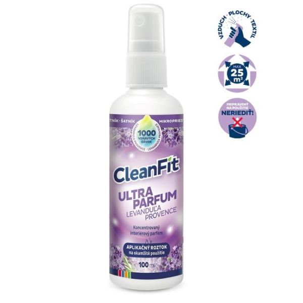 Cleanfit ultraparfum - Levanduľa Provence 100 ml 