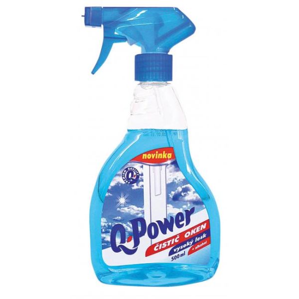 Q-Power na okná a sklo s rozprašovačom 500 ml 