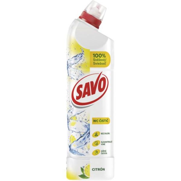 Savo WC tekutý čistič 700 ml - Citrón 