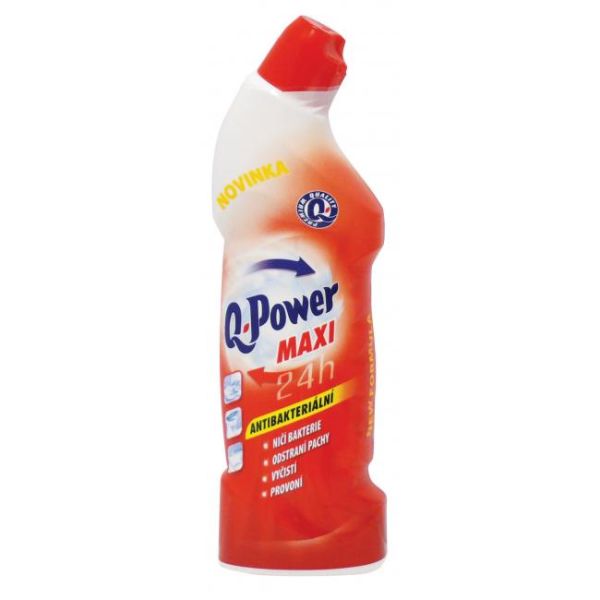 Q-Power WC gél 750 ml - MAXI antibakteriálny 