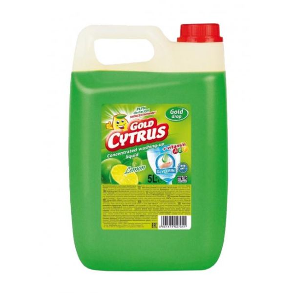 Prostriedok na riad GOLD citrus 5l 