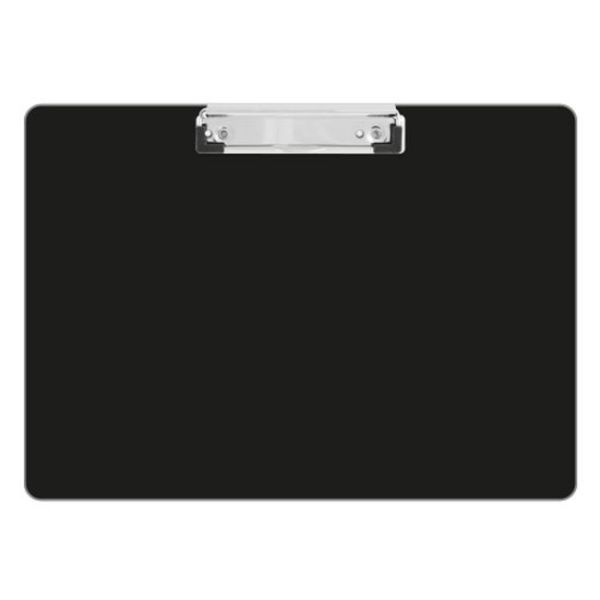 Písacia podložka lamino A4 (klip na dlhšej strane) čierna 