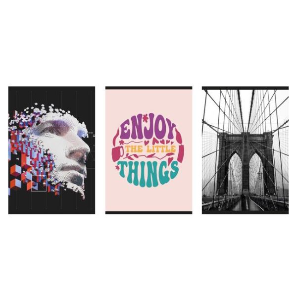 Zošit 464, A4, linajkový, 70 g, mix motívov 