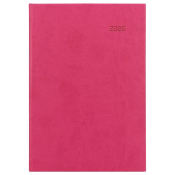 Diár Viva denný A5 14,8 x 21 cm ružový 2026 