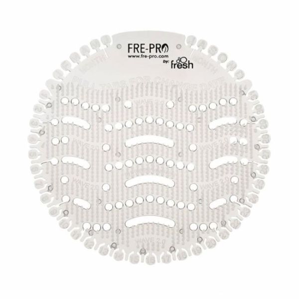 Pisoárové sitko Fre-Pro Wave 2 - Zimolez (biele) 2 ks 