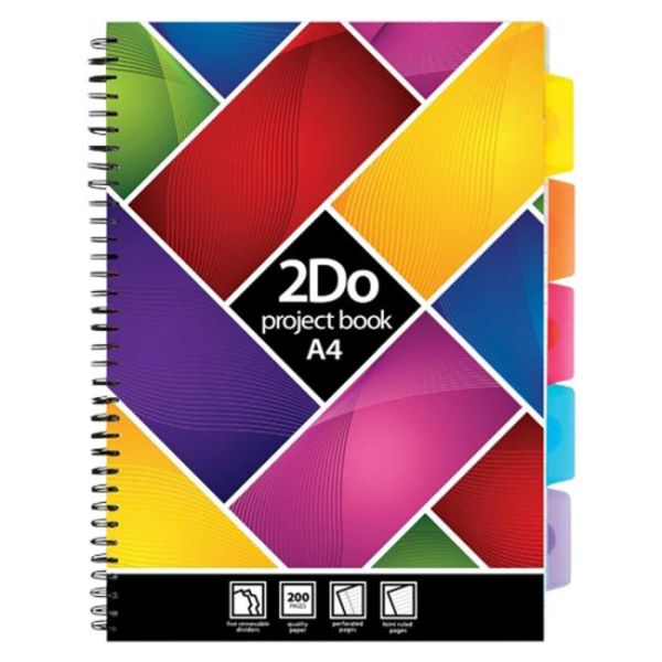 Blok linajkový so špirálou A4/100listov - poškodený obal