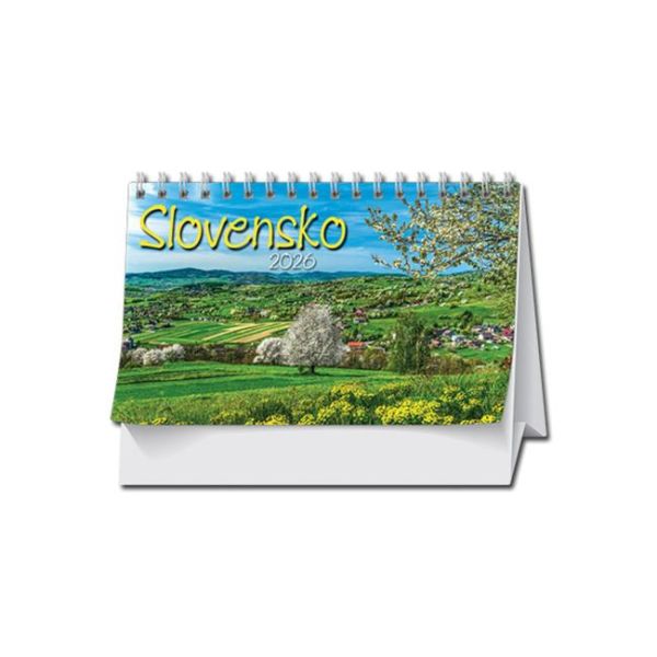 Stolový kalendár stĺpcový Slovensko špeciál 2026 