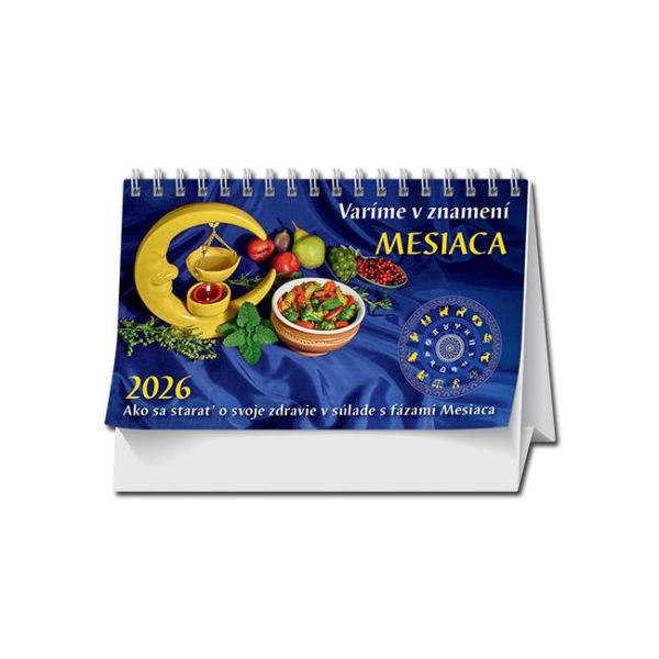 Stolový kalendár Varíme v znamení mesiaca 