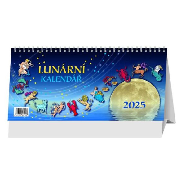 Stolový kalendár stĺpcový 29,7 x 13,8 cm - Rodinný 2026 