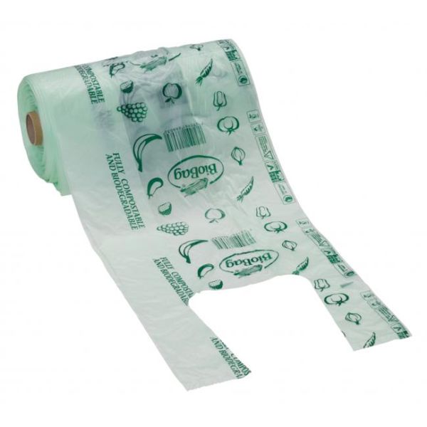 Taška kompostovateľné BioBag na nákup 42 x 34 cm 300 ks 