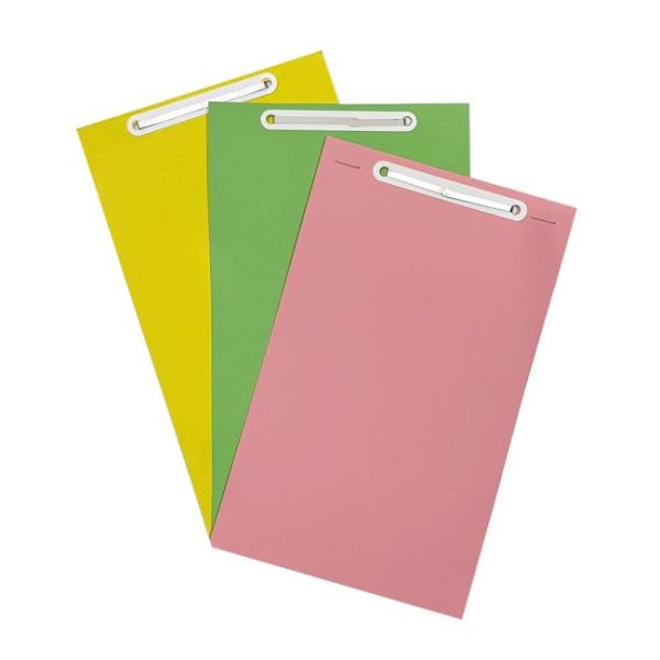 Nezávesný rýchloviazač Hit A5 kartónový mix farieb 100 ks 