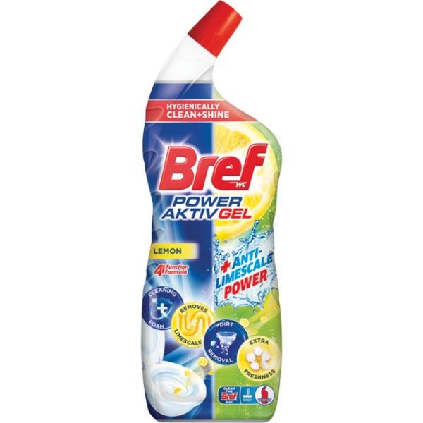 Bref WC Power Aktiv gél 700 ml Lemon 