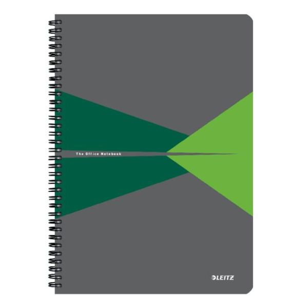 Blok Leitz Office Card A4 90 listov linajkový zelený 