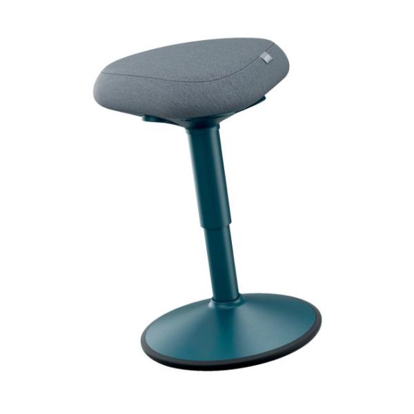 Balančná stolička na sedenie, ergonomická, LEITZ "Ergo Active", tmavosivá