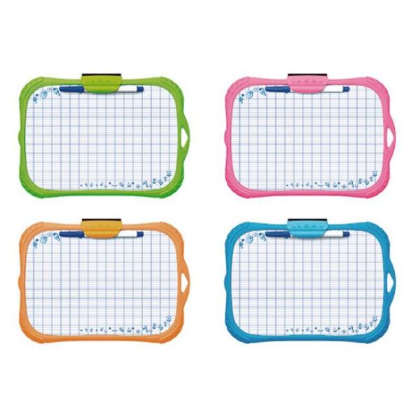 Tabuľka KEYROAD Mini s fixkou, A4, mix farieb 