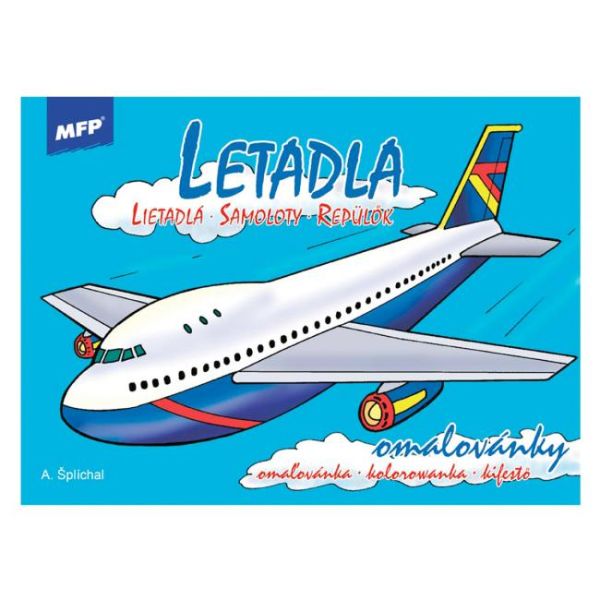 Maľovanka A5 Lietadlá 