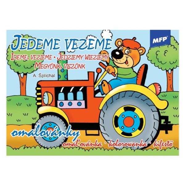 Maľovanka A5 Ideme, vezieme 
