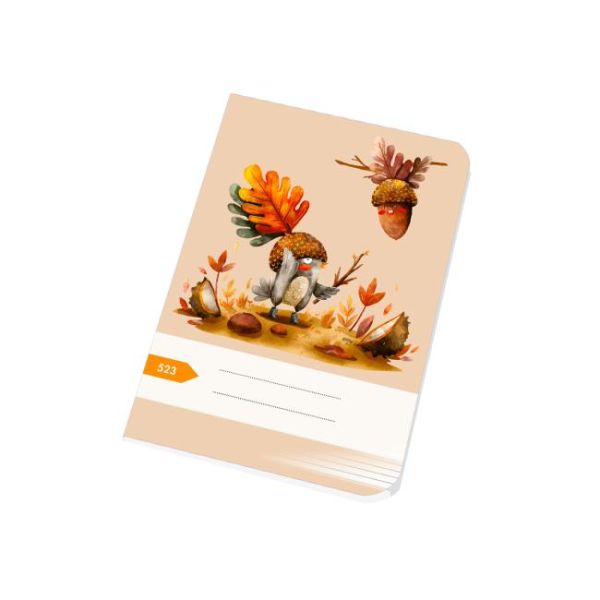 Zošit 523, A5, 20 listov, linajkový 