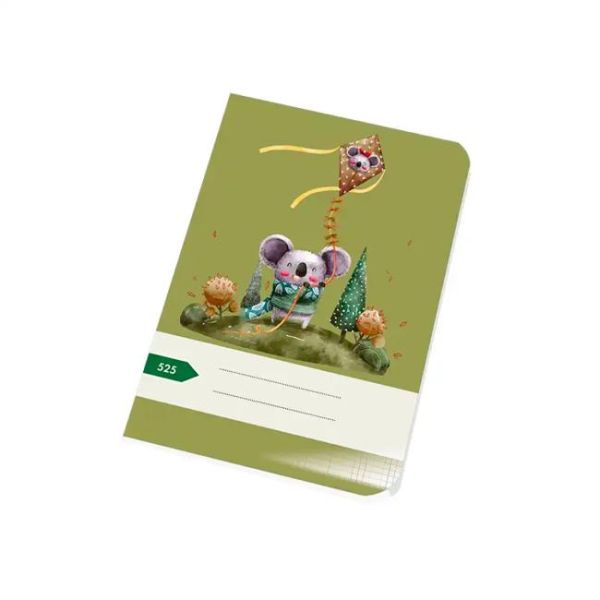 Zošit 525, A5, 20 listov, štvorčekový 