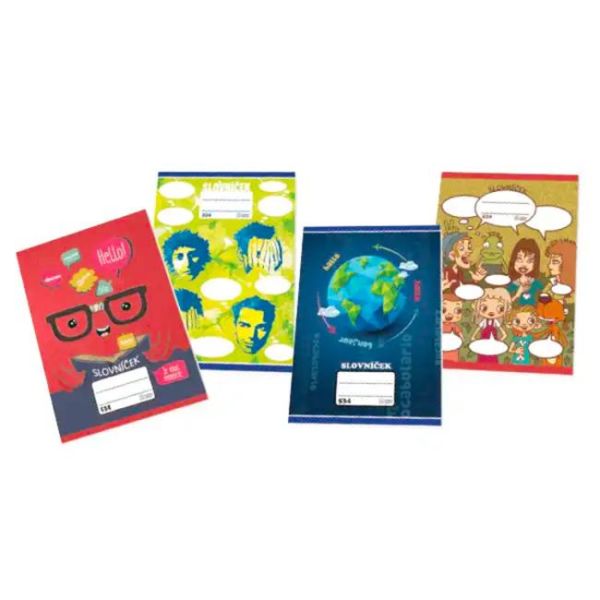 Zošit na slovíčka 534, A5, 30 listov, linajkový 
