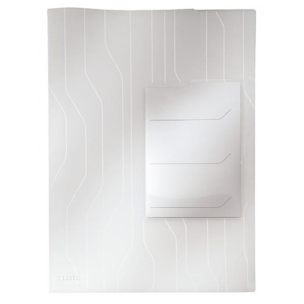 Organizačný euroobal, A4, 200 mikrón, drsný povrch, LEITZ "CombiFile", 3ks