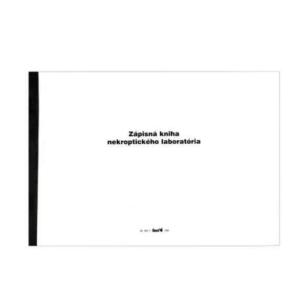 Zápisná kniha nekroptického laboratória, A4, 100 listov 