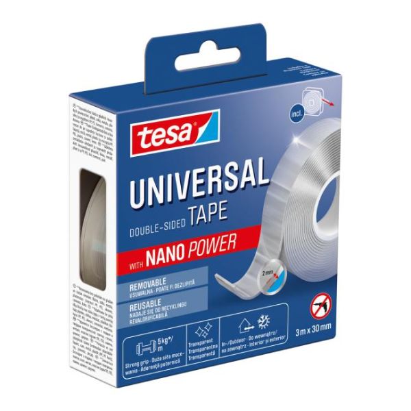 Obojstranná páska Tesa NANOTAPE 30 mm x 3 m 