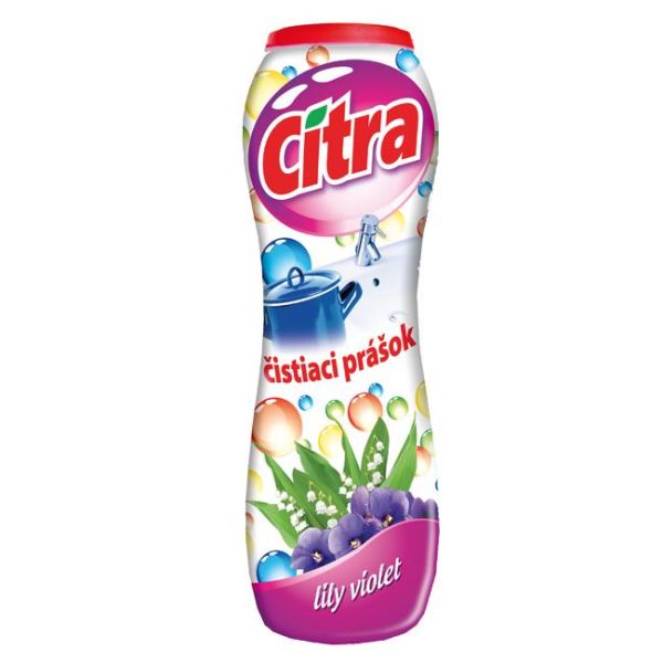 Citra Lilly Violet čistiaci piesok na riad 400g