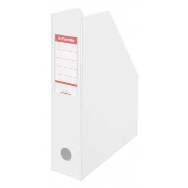 Stojan na časopisy Esselte VIVIDA 7cm biely 