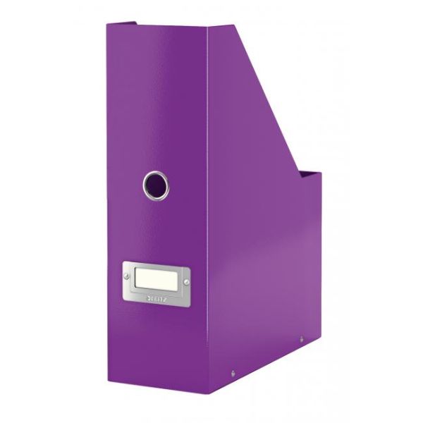 Stojan na časopisy Leitz Click & Store purpurová 