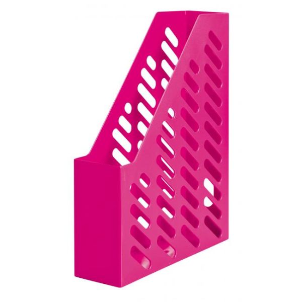 Stojan na časopisy KLASSIK TREND ružový 