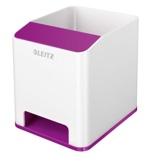 Stojan na perá hudobný Leitz WOW purpurový 