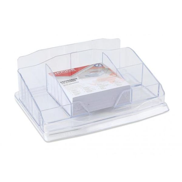 Stolový organizér Office Products transparentný 