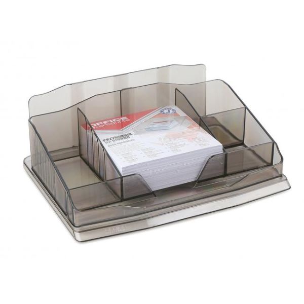Stolový organizér Office Products dymový 