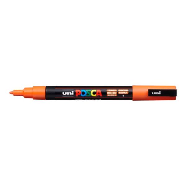 Popisovač uni POSCA PC-3M oranžový 