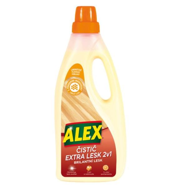 Alex čistič prirodzený lesk 2v1 na laminát pomaranč 750ml 