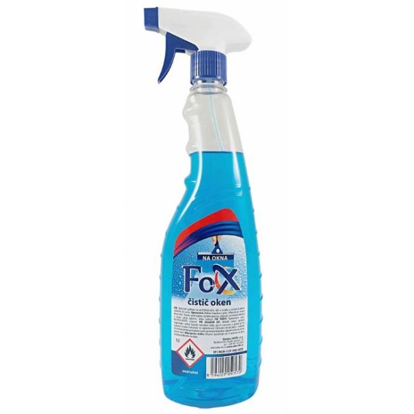 Čistič skiel s rozprašovačom FOX, 1l 