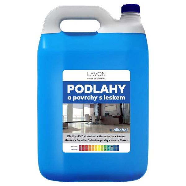 LAVON na podlahy a povrchy s leskom 5 l 