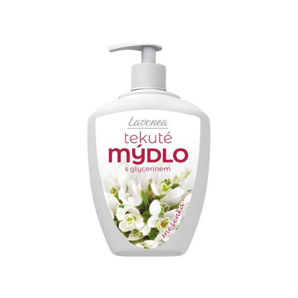 Tekuté mydlo LAVONEA 500 ml Snežienka 